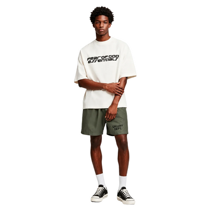 Gallery Dept. Zuma Shorts Olive front view