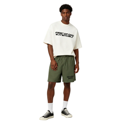 Gallery Dept. Zuma Shorts Olive front view
