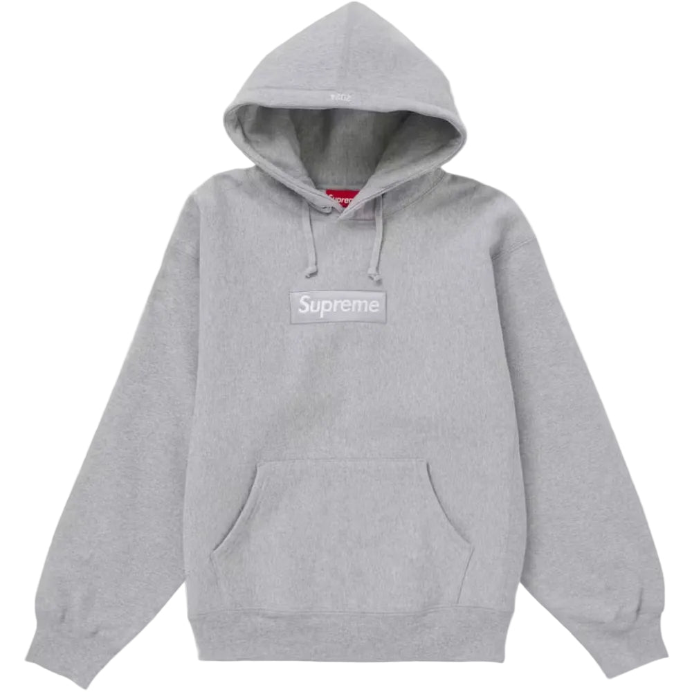 Supreme Box Logo Hooded Sweatshirt Sweatshirt FW24 Heather Grey