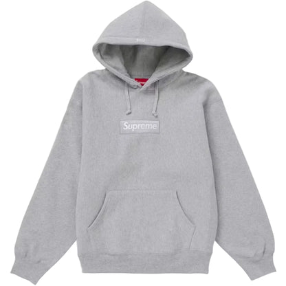 Supreme Box Logo Hooded Sweatshirt Sweatshirt FW24 Heather Grey