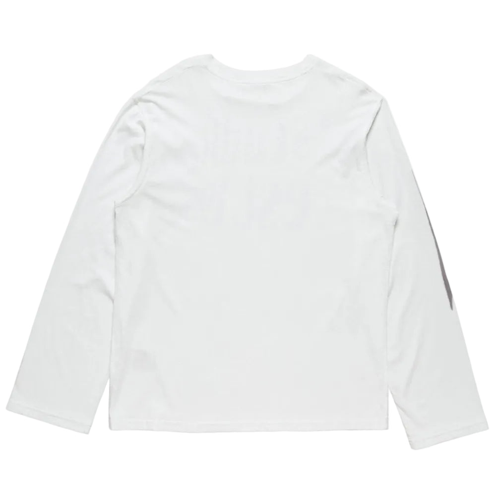 Acne Studios Relaxed Graphic T-Shirt Off White product view with seasonal logo digital print