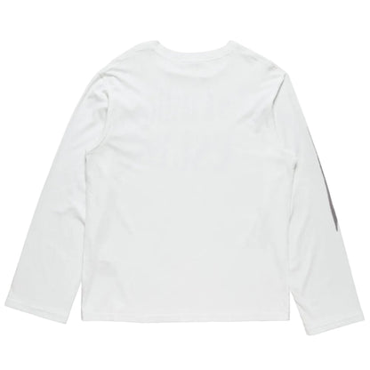 Acne Studios Relaxed Graphic T-Shirt Off White product view with seasonal logo digital print