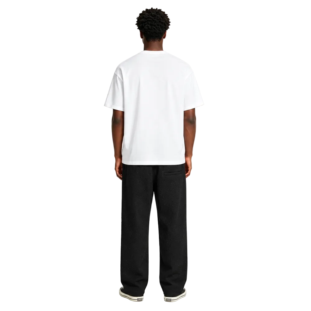 Sp5der VVS Sweatpant Black shown on model from the back