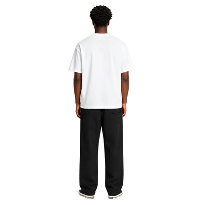 Sp5der VVS Sweatpant Black shown on model from the back