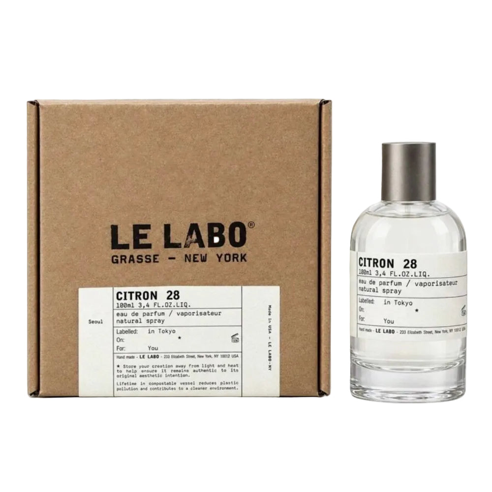 Le Labo CITRON 28 Eau De Parfum 3.4 FIOz 100 ML Citrus Fragrance