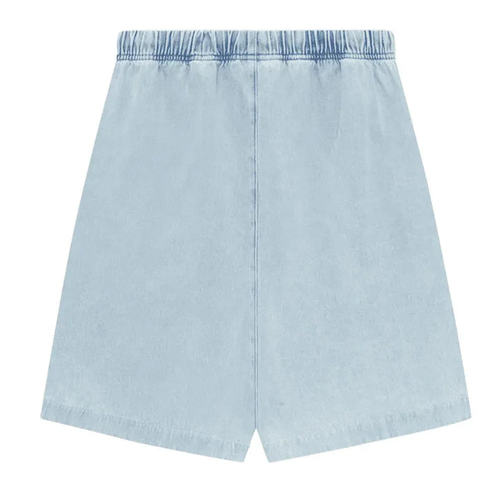 Fear of God Essentials Relaxed Short Light Washed Denim - AFV Clothes