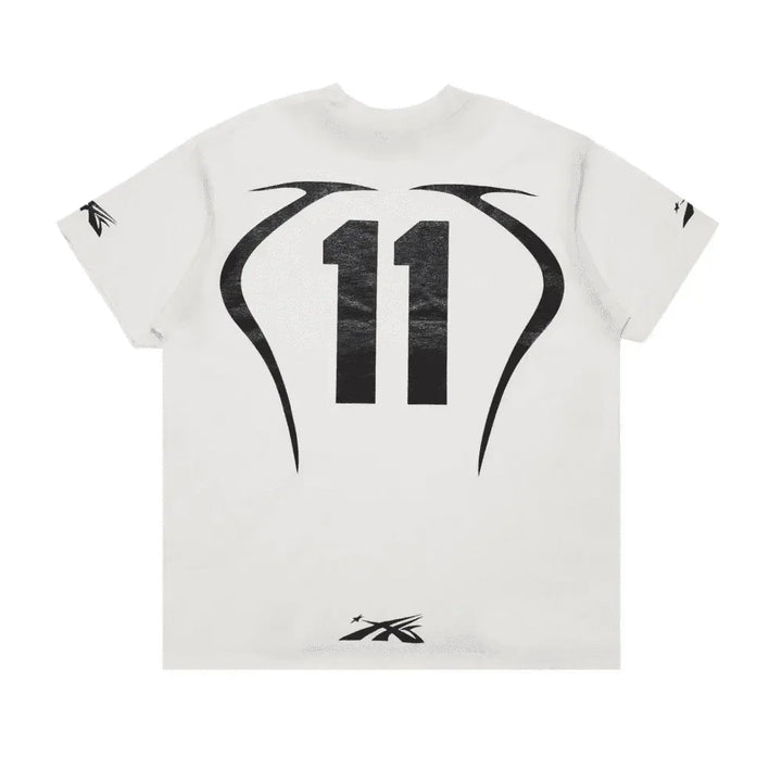 Hellstar Warm Up T-Shirt White - AFV Clothes