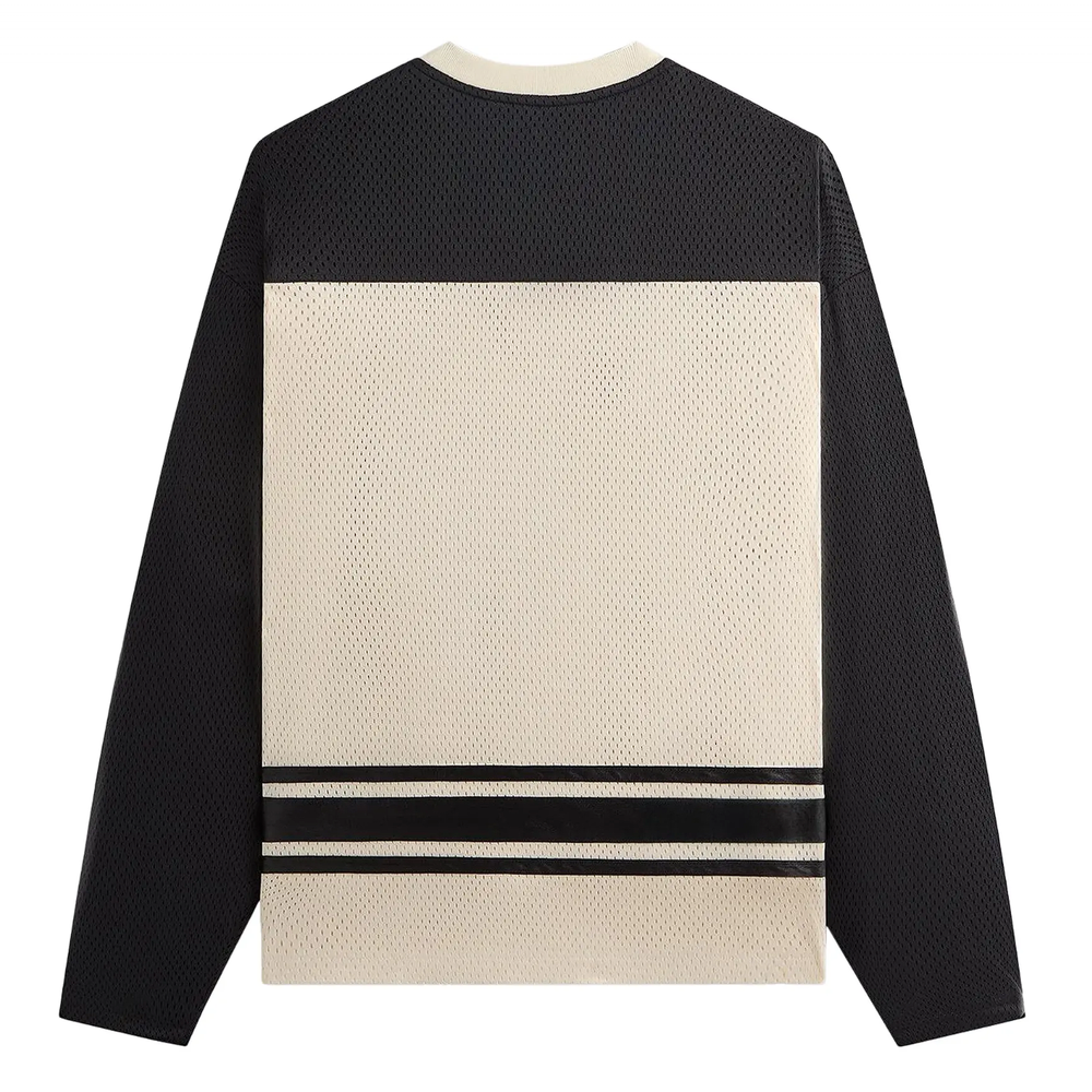 Kith Malik Long-Sleeve Mesh Jersey Sandrift