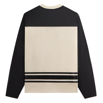 Kith Malik Long-Sleeve Mesh Jersey Sandrift