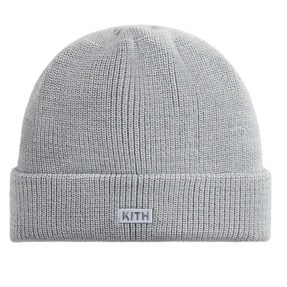Kith Classic Beanie Light Heather Grey 