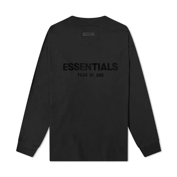 Fear of God Essentials Core Collection Long Sleeve Tee Stretch Limo - AFV Clothes