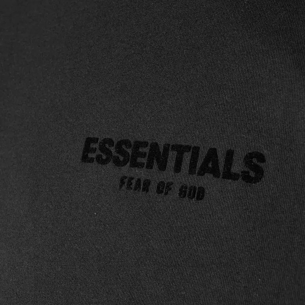 Fear of God Essentials Core Collection Long Sleeve Tee Stretch Limo - AFV Clothes