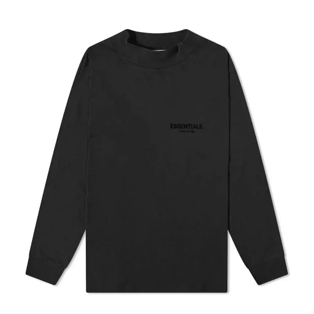 Fear of God Essentials Core Collection Long Sleeve Tee Stretch Limo - AFV Clothes