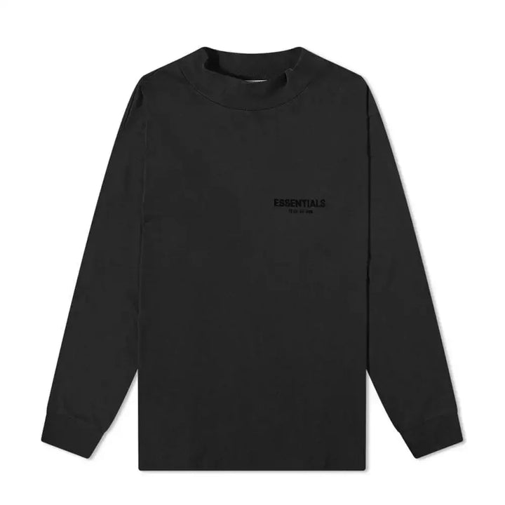 Fear of God Essentials Core Collection Long Sleeve Tee Stretch Limo - AFV Clothes
