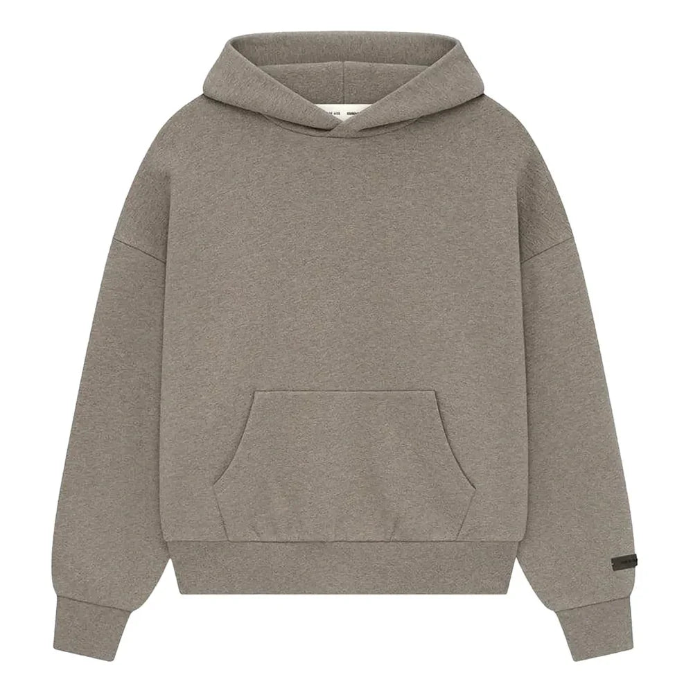 Fear of God Essentials Classic Fit Fleece Hoodie Homestead Heather