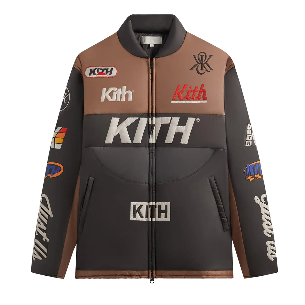 Kith Full Zip Brixton Puffed Shirt Jacket Yuma