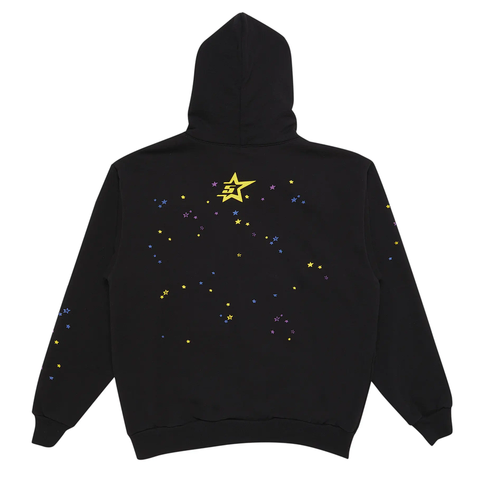 Sp5der P*nk V2 Hoodie Black