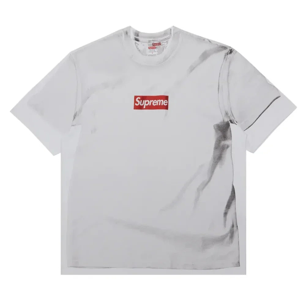 Supreme MM6 Maison Margiela Box Logo Tee White - AFV Clothes