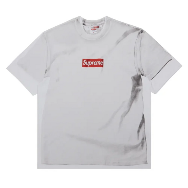 Supreme MM6 Maison Margiela Box Logo Tee White
