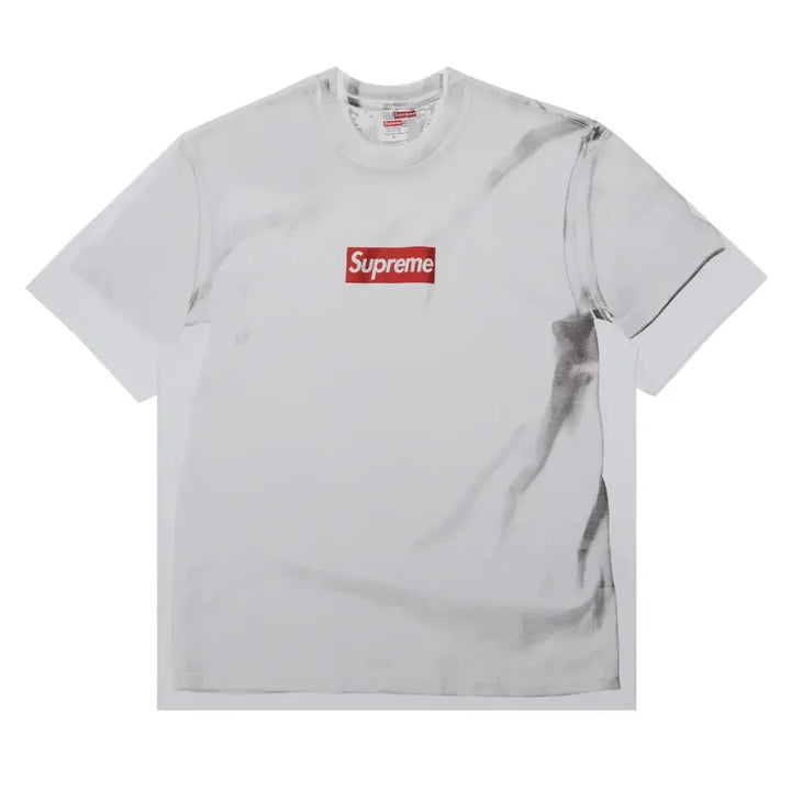 Supreme MM6 Maison Margiela Box Logo Tee White - AFV Clothes