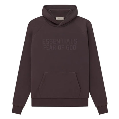 Fear of God Essentials Hoodie Plum