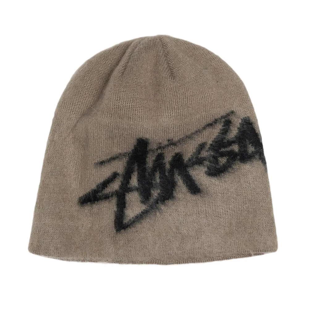 Stussy Brushed Out Stock Skullcap Sand