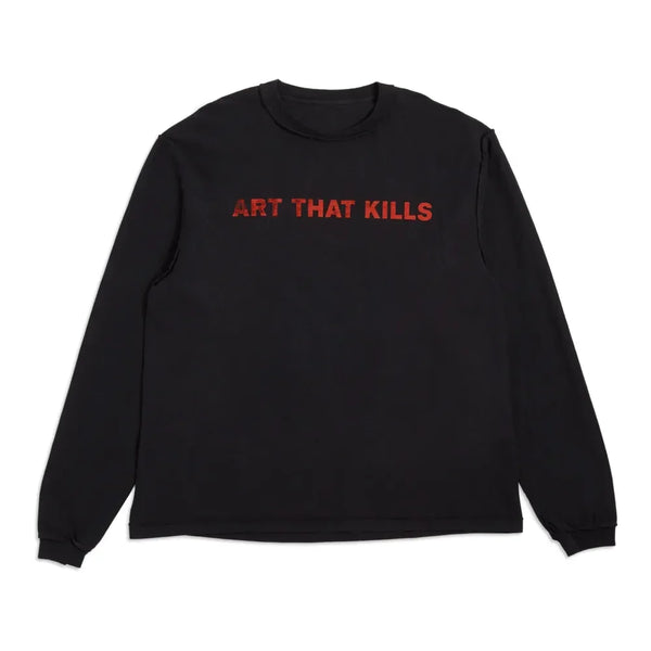 Gallery Dept. Art That Kills Reversible L/S Tee Black - AFV Clothes