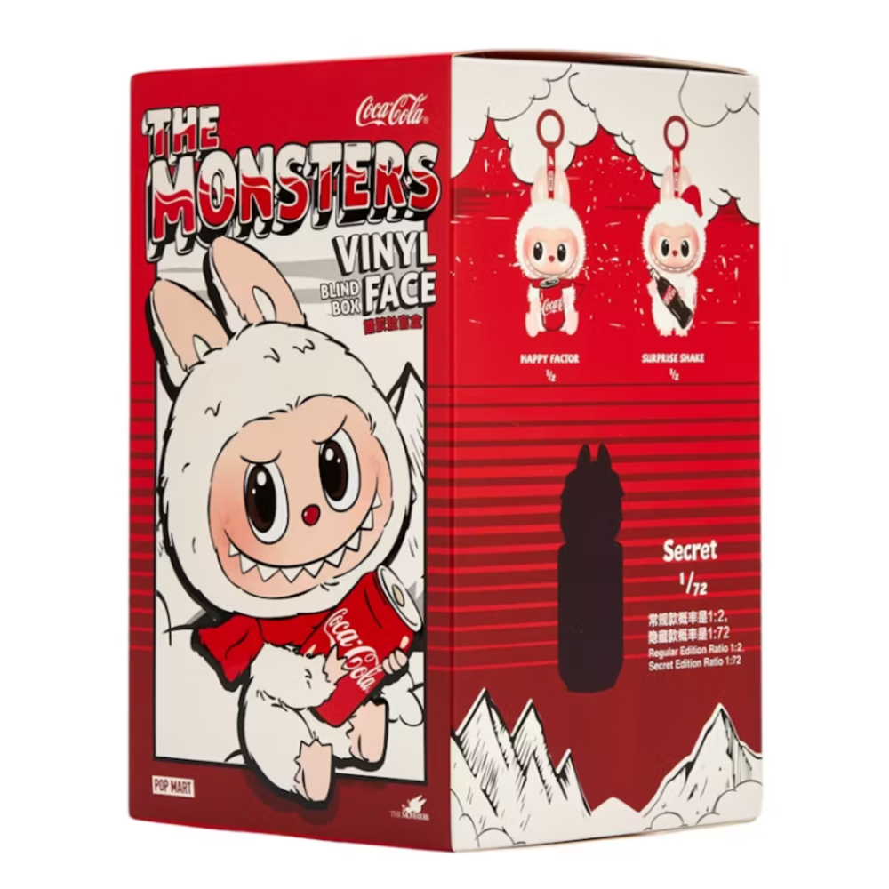 Pop Mart Labubu The Monsters Coca Cola Series Vinyl Face Single Blind Box