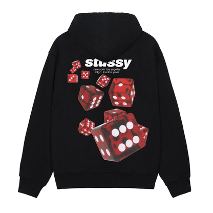 Stussy Rollers Hoodie Black