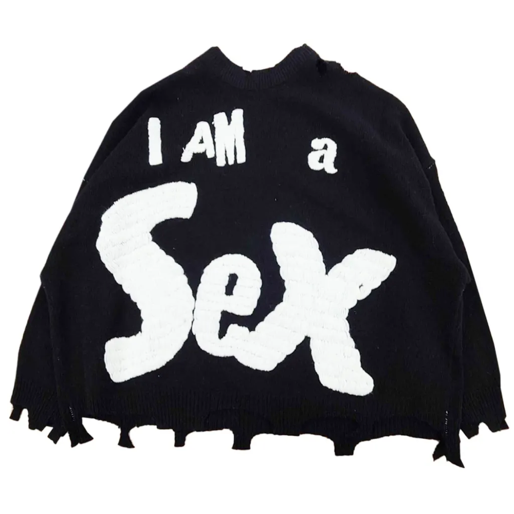 SAINT MXXXXXX x Sex Pistols embroidered sweater
