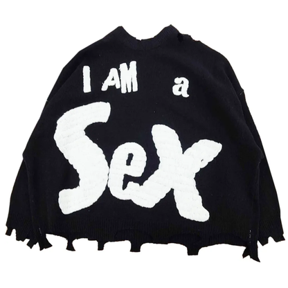 SAINT MXXXXXX x Sex Pistols embroidered sweater