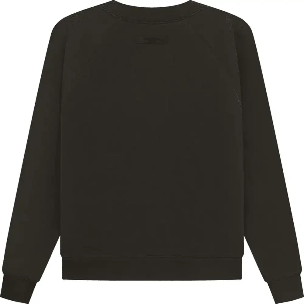 Fear of God Essentials Crewneck Off Black - AFV Clothes