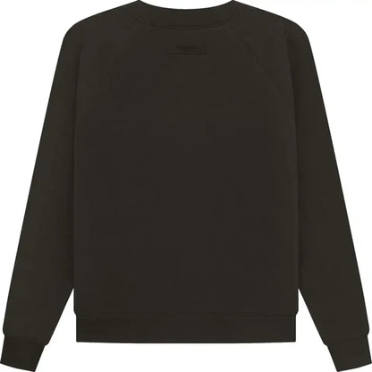 Fear of God Essentials Crewneck Off Black - AFV Clothes