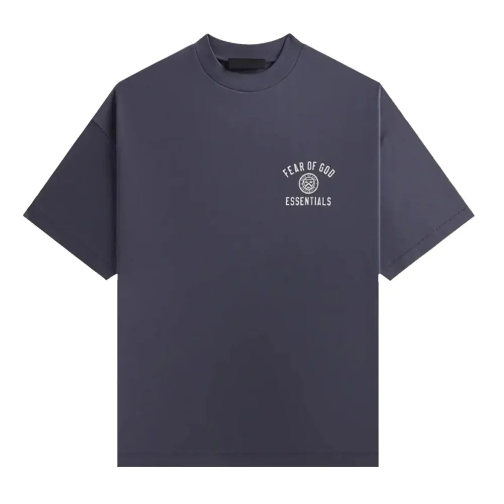 Fear Of God Essentials Jersey Crewneck Tee Marine - AFV Clothes