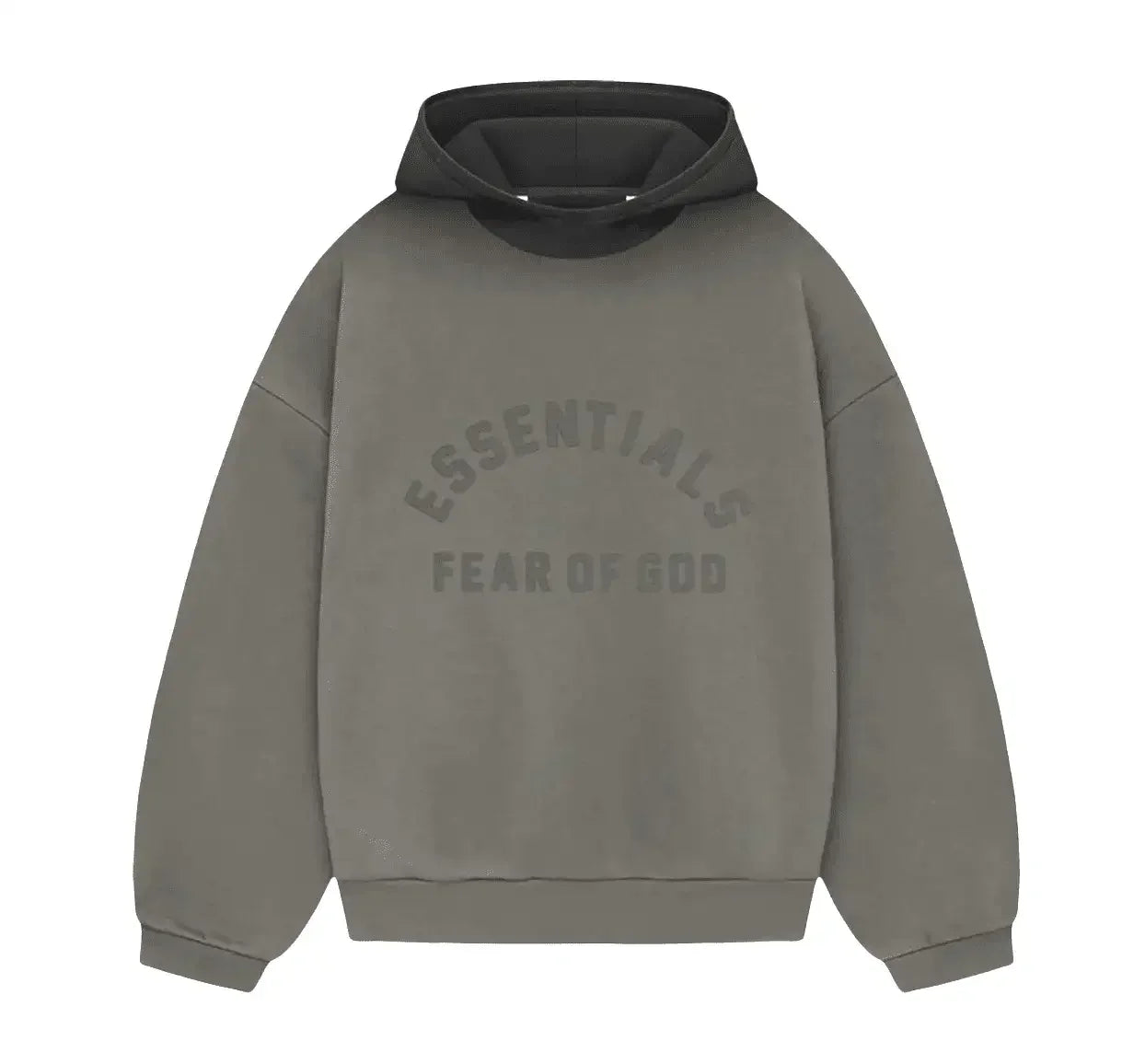 Fear of God Essentials SS24 Nylon Fleece Hoodie Ink/Jet Black - AFV Clothes