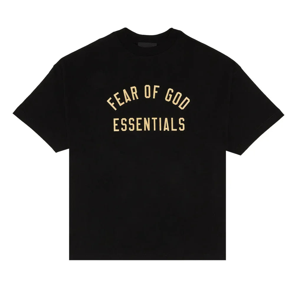Fear of God Essentials Jersey Crewneck Tee Black