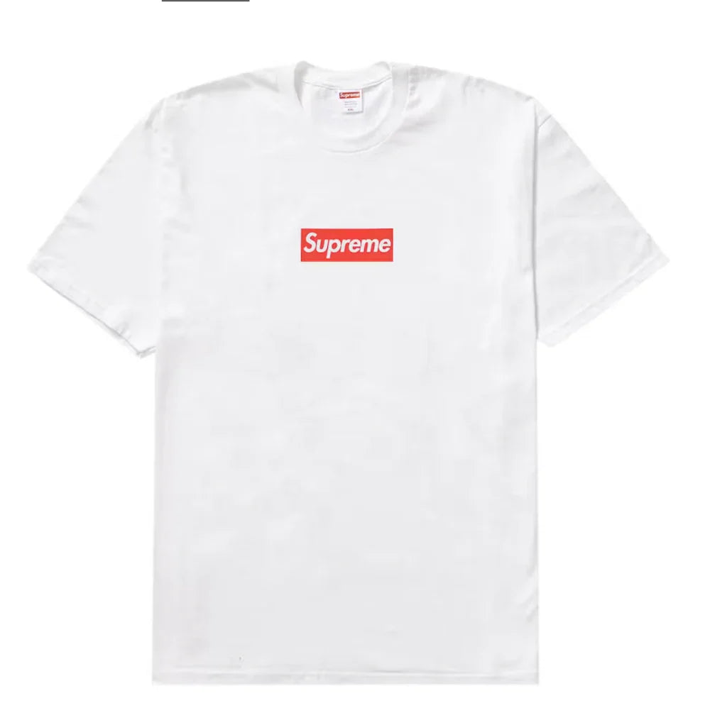 Supreme West Hollywood Box Logo Tee White - AFV Clothes