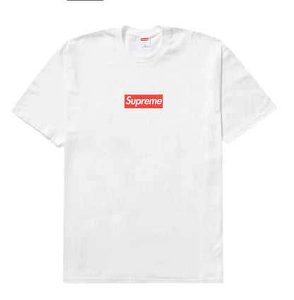 Supreme West Hollywood Box Logo Tee White - AFV Clothes