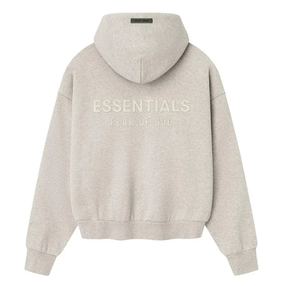 Fear of God Essentials Classic Hoodie Heather Stone