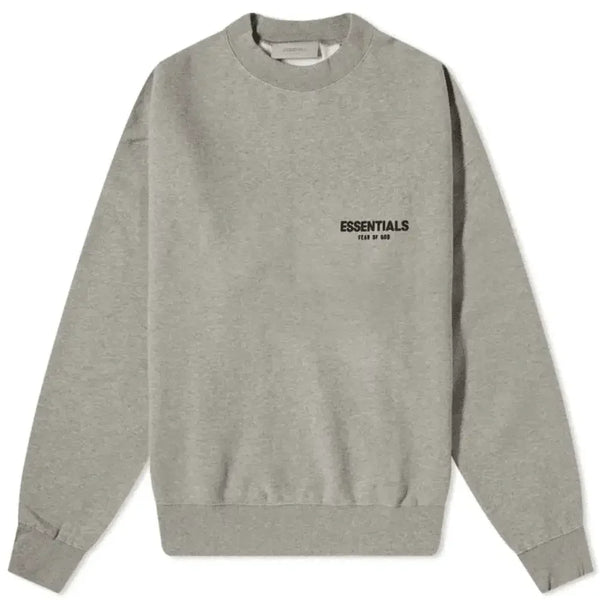 Fear of God Essentials SS22 Core Collection Crewneck Dark Oatmeal - AFV Clothes