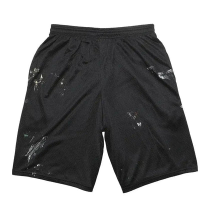 Gallery Dept. Studio Paint Logo Gym Shorts Black - AFV Clothes