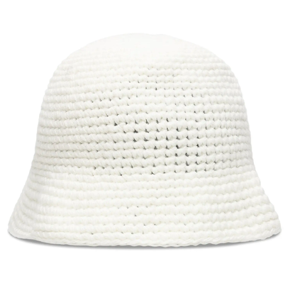 Stussy Swirly S Knit Bucket Hat Bone 
