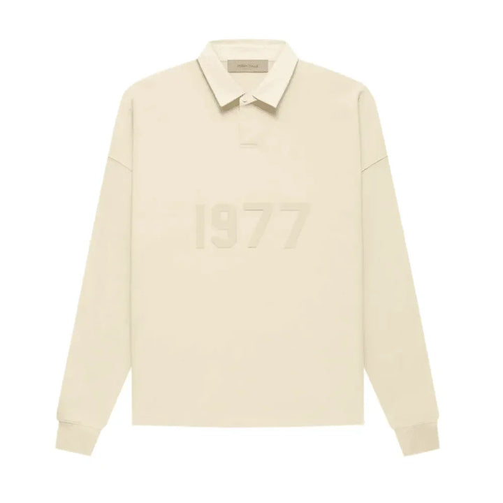 Fear Of God Essentials Henley Rugby Egg Shell - AFV Clothes