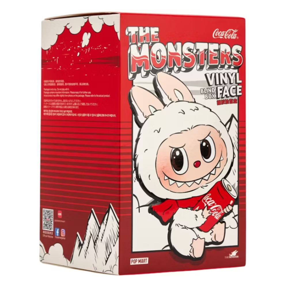 Pop Mart Labubu The Monsters Coca Cola Series Vinyl Face Single Blind Box