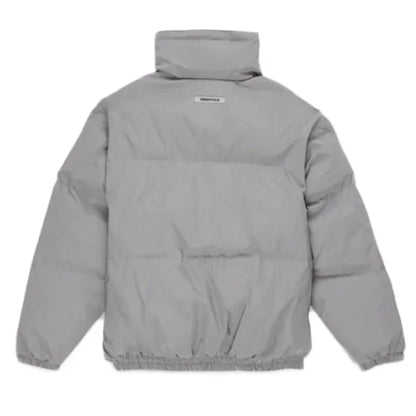 Fear of God Essentials Puffer dacket Silver Reflective