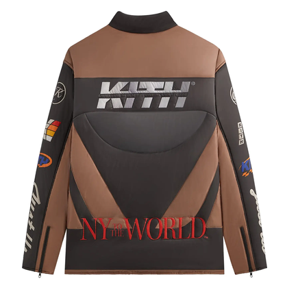 Kith Full Zip Brixton Puffed Shirt Jacket Yuma