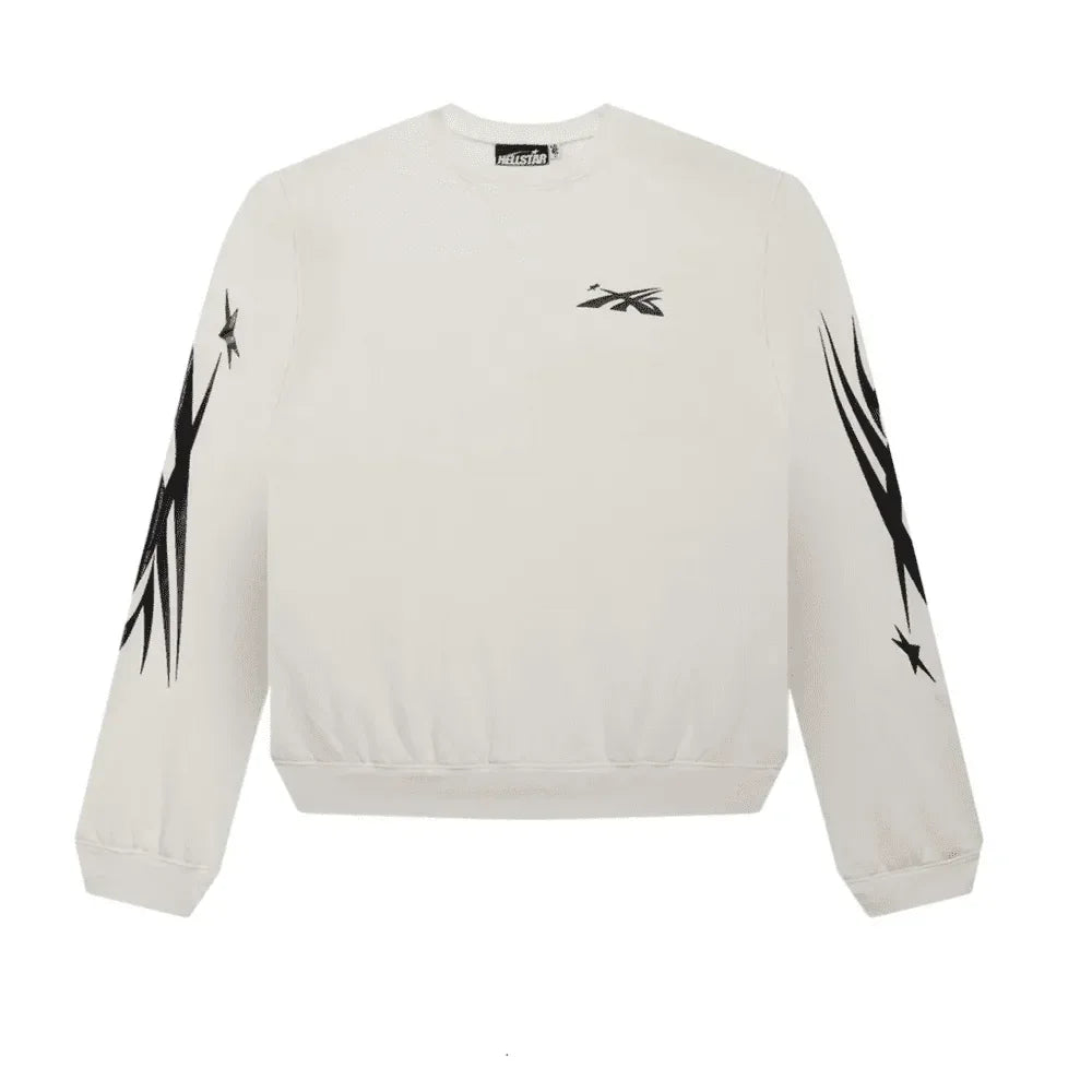 Hellstar Sports Crewneck White - AFV Clothes