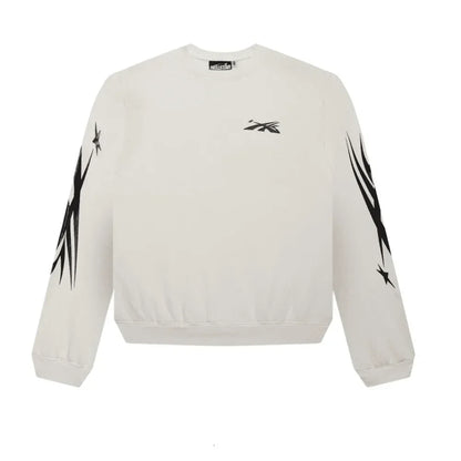 Hellstar Sports Crewneck White - AFV Clothes
