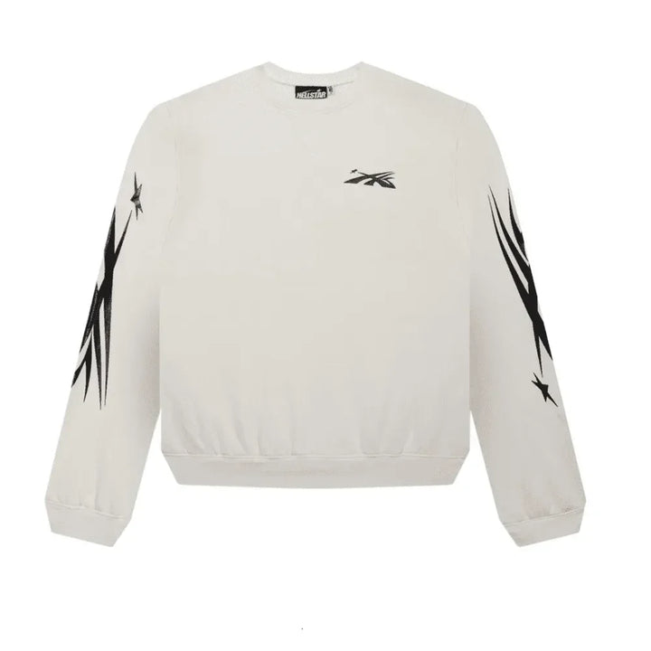 Hellstar Sports Crewneck White - AFV Clothes