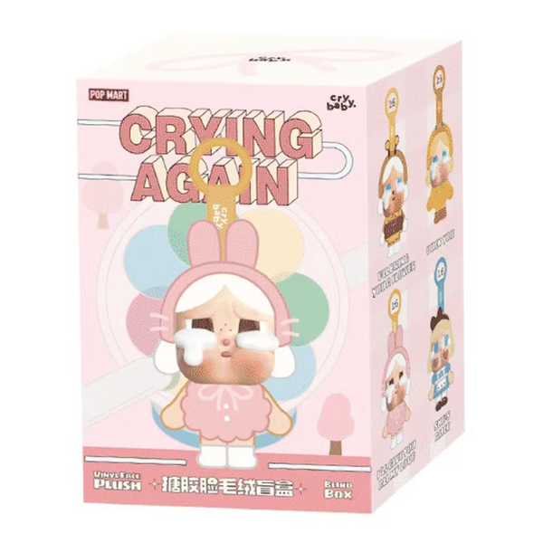 Pop Mart CryBaby Crying Again SeriesVinyl Face Plush Single Blind Box